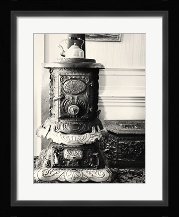 Framed Old Fashioned Stove Print