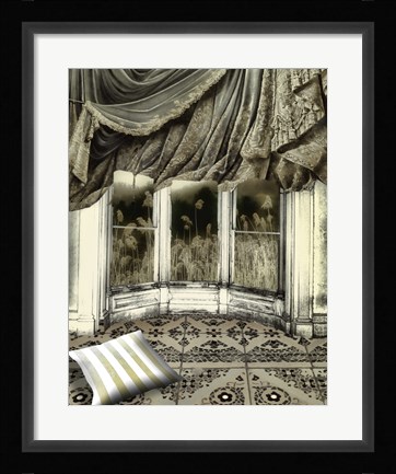 Framed Field of Reeds Print