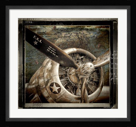 Framed Wing and a Prayer Print