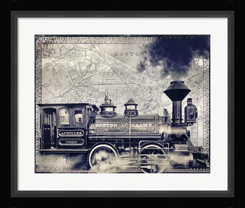 Framed Railway Beantown Print