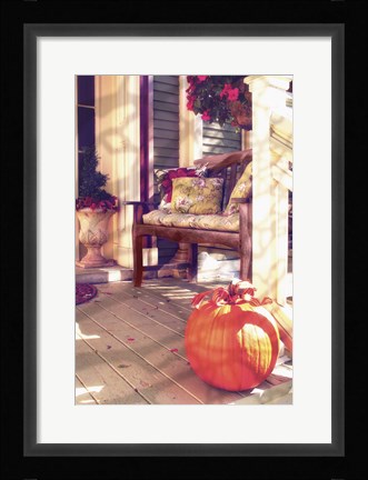 Framed New England Autumn IV Print