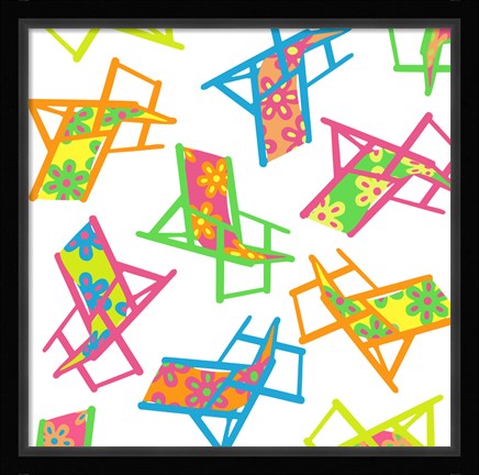 Framed Summer Fun IX Print