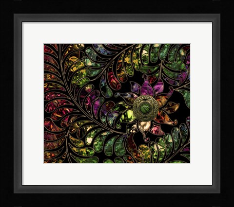 Framed Leaves of Glass Print