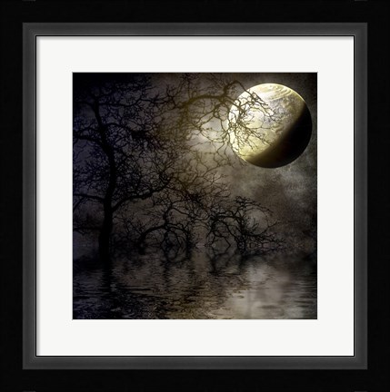 Framed Last Chance Moon Print