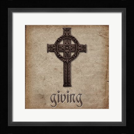 Framed Spiritual Pack Giving Print