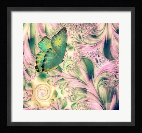 Framed Pink Daydreams Print