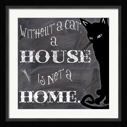 Framed Without A Cat Print