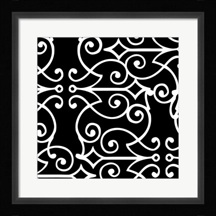Framed Arabesque Print
