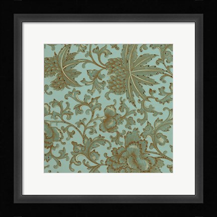 Framed Artichoke Flowers Print