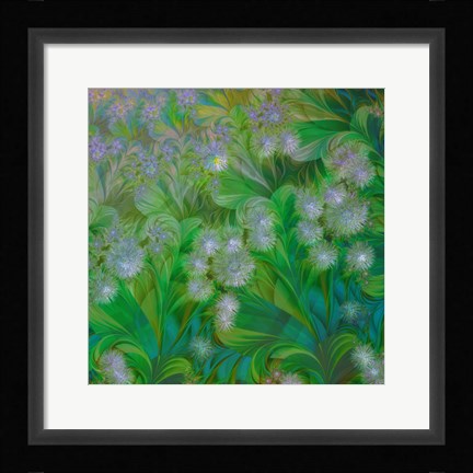 Framed Dandelion Nap Print