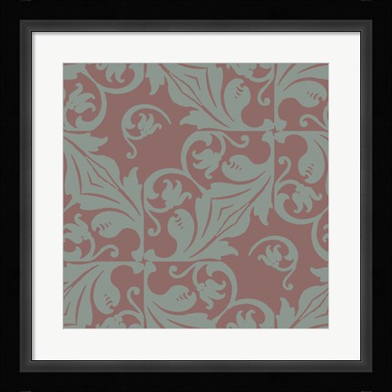 Framed Florettes Print