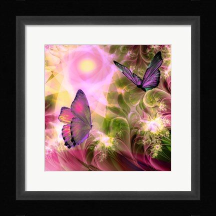 Framed Languid Journeys Print