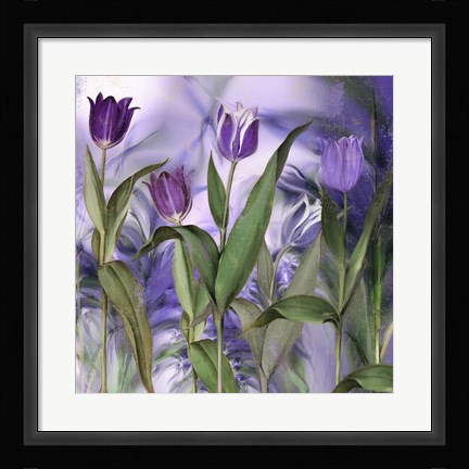 Framed Purple Dream II Print