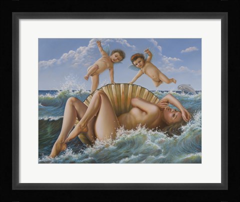 Framed Cherubs Print