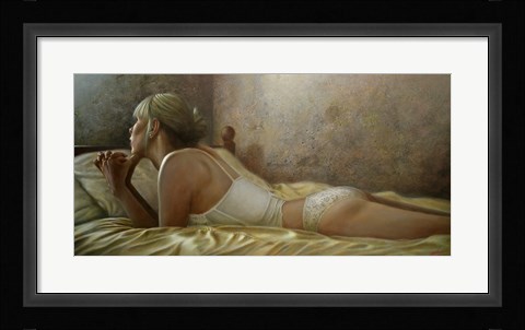 Framed Praying Print