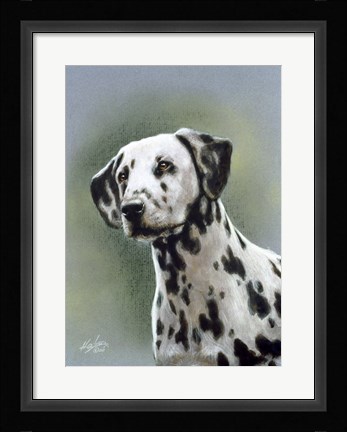 Framed Dalmatian 1 Print