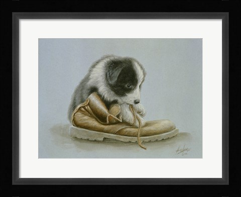 Framed Chewing Print