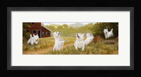 Framed Playful Print