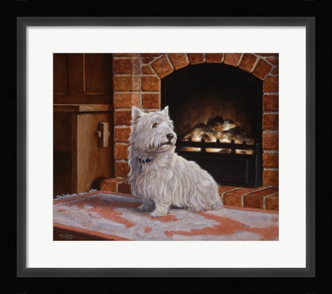 Framed By the Fire Print