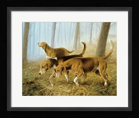 Framed On the Hunt Print