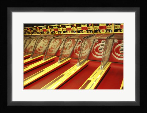 Framed Skeeball Print