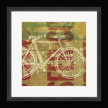 Framed Cycles Per Second Print