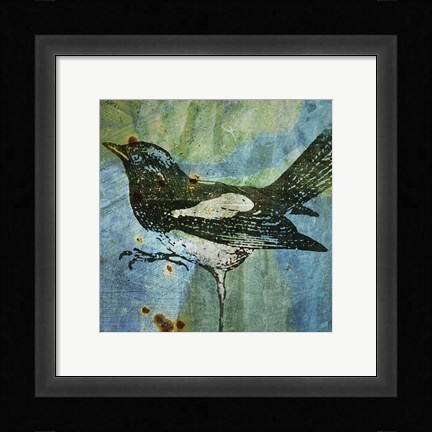 Framed Magpie Print