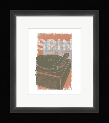 Framed Spin Print