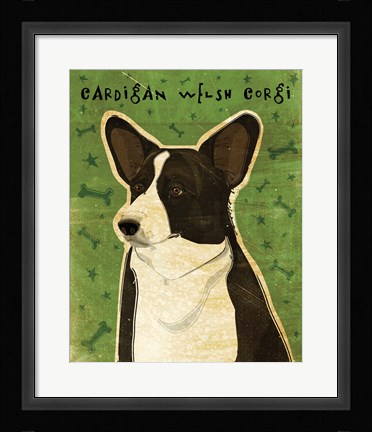 Framed Cardigan Welsh Corgi Print