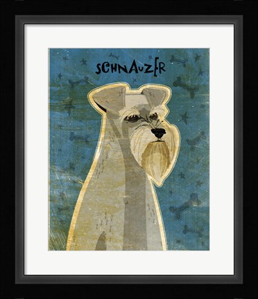 Framed Schnauzer Print