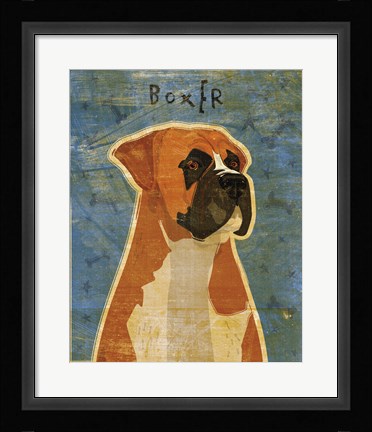 Framed Boxer Print