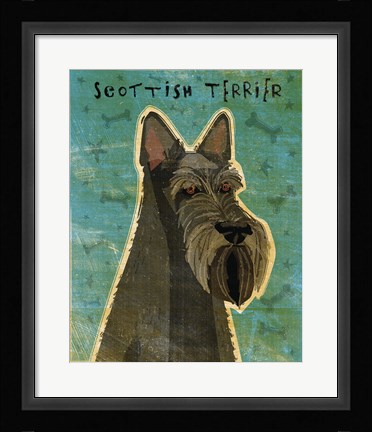 Framed Scottish Terrier Print