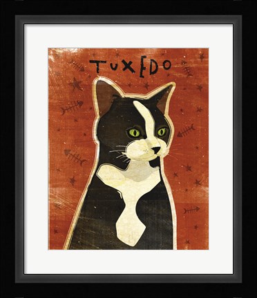 Framed Tuxedo Print