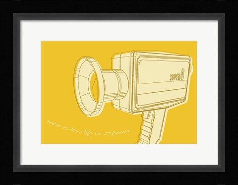 Framed Lunastrella Super 8 Print