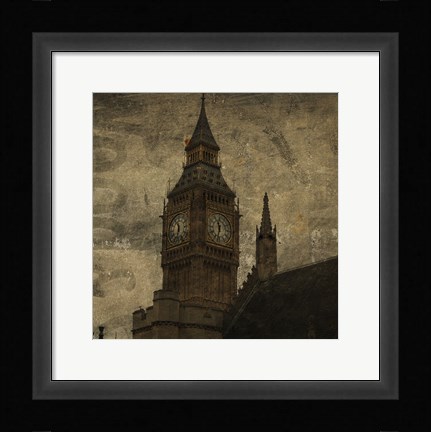 Framed Big Ben St. Stephens Print