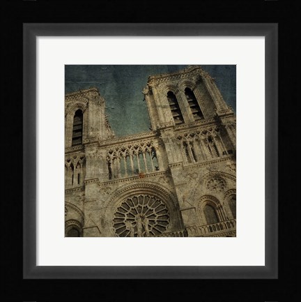 Framed Notre Dame Print