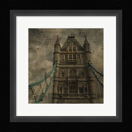Framed Tower Bridge II Print