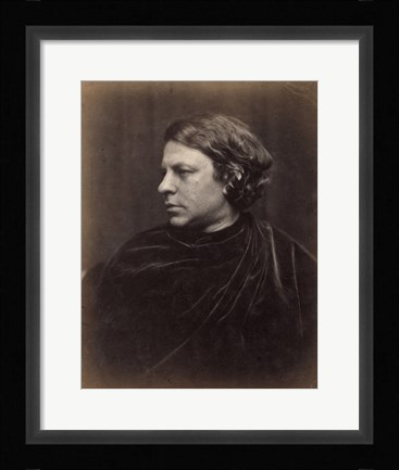 Framed Violinist Joseph Joachim, 1868 Print