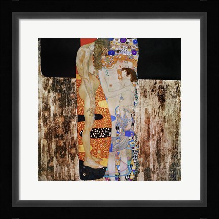 Framed Die Drei Lebensalter (The Three Ages Of Man), 1905 Print