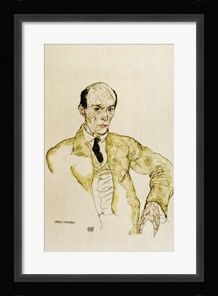 Framed Composer Arnold Schoenberg, 1917 Print