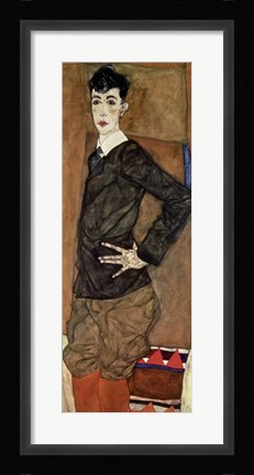 Framed Portrait Erich Lederer, 1912 Print