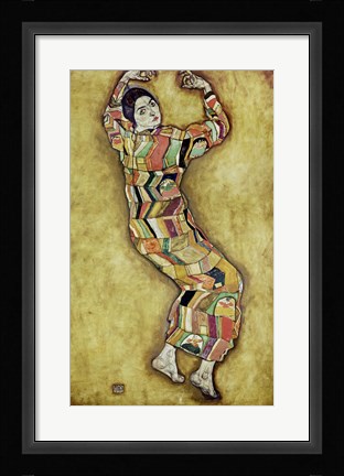 Framed Portrait Friederike Maria Beer, 1914 Print