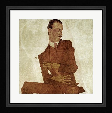 Framed Portrait Arthur Roessler, 1910 Print