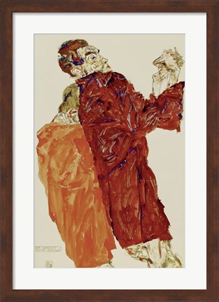 Framed Truth Unveiled, 1913 Print