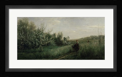 Framed Spring, 1857 Print