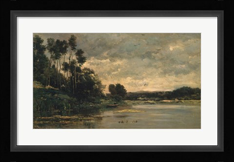 Framed Riverbank Print