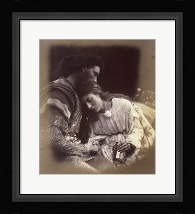 Framed Parting Of Lancelot And Queen Guenievre,  1874-1875 Print