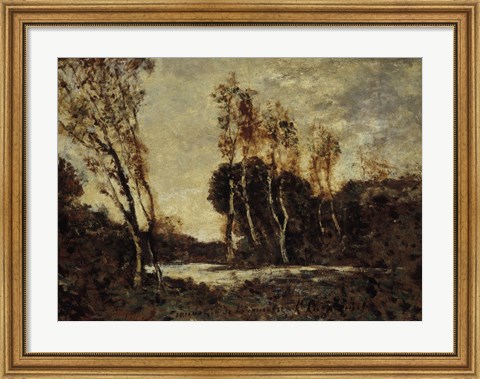 Framed Autumn Landscape Print