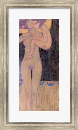 Framed Mother And Child, c. 1908 Print
