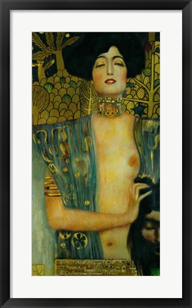 Framed Judith II (Salome), 1909 (detail) Print